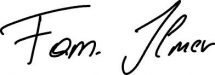 Unterschrift Familie Ilmer